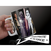 올다쿠 독특한 머그컵 들어올리면 소리나는 컵 스타워즈 머그