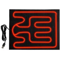 강아지전기장판 Usb 블랙 전기 담요 방수 겨울 안전 보온 패드 의자 히터 애완견 고양이 침대 탄소 섬유 매트