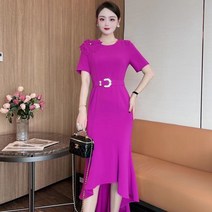 럭셔리 여름 원피스 키작녀 결혼식 하객룩 데일리 모임룩 하객 인사 패션 청담동 며느리룩