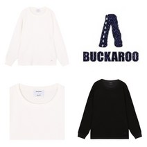 BUCKAROO 버커루 봄 가을 20% 남성 16수 와플 조직 루즈핏 긴팔 티셔츠