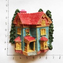 미국 냉장고 자석 병따개 뉴욕 관광 기념품 냉장고 자석 스티커 컬렉션 장식 선물, Grape Island holiday