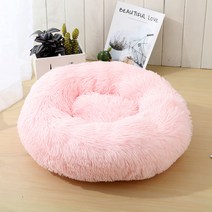 NEW 강아지침대 다용도 고양이침대 소프트 플리스 마약방석 양털원단 대형견방석 40CM-120CM, 연한핑크