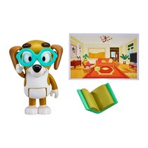 Bluey 스토리 스타터 8가지 피규어 중에서 블루 빙고 꿀 스니커즈 인디 또는 머핀 만 3세 이상 (빙고 & 던니) 6046198239, Grannies Bluey