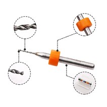 10pcs 0.1mm-3.0mm PCB 드릴 비트 세트 1/8 ;생크 나선형 플루트 카바 이드 마이크로 미니 CNC 트위스트, 02 2.1-3.0mm