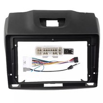 자동차 부품 부품 시보레 트레일블레이저 홀든 콜로라도 s10 isuzu d-max mu-x dash mount kit용 2 din 9 인치 라디오 근막 패널 프레임, 코드를 짜다