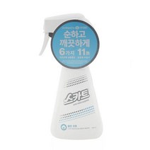 스카트 순하고 깨끗한 섬유탈취제 무향 380ml X 1개, 향(클린코튼)
