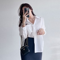 러블리감성 봄옷 주름 블라우스 셔츠