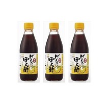 폰즈 일본 간장 【키세이약품공업】저염 겐타폰즈 360ml x 3개