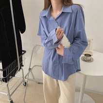 디애이치 베이크 심플 단색 블라우스 5COLOR