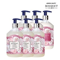 부케가르니 딥 퍼퓸 체리블라썸향 샴푸 500ml x4개+트리트먼트 x2개, 단품없음