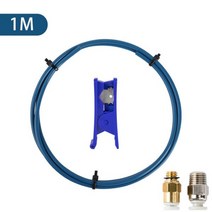 3D 프린터 부품 CREALITY Capricorn보우덴 PTFE 튜빙 1.75MM 필라멘트 공압 피팅 튜브 커터 Ender 3 V2/Ender 옵션, CHINA_1M connectors cutter