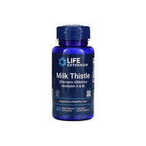 라이프익스텐션 밀크씨슬 750mg 베지테리언 캡슐 60정 Silibinins 이소실리빈 실리마린 식물성셀룰로오스(캡슐) 식물성스테아레이트 실리카 쌀가루