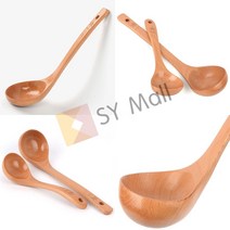 SY몰 우드 국자 소 국물국자 요리국자, 대