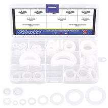 식용구리스 커피머신구리스 커피머신윤활제 Glarks 71피스 10가지 사이즈 실리콘 개스킷 모음 키트 플랫, 한개옵션0