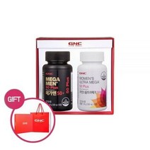 GNC 실버세트 메가맨50플러스+우먼스50플러스, 999, 50플러스+우먼스50플러스