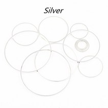 수맥차단 동판 매트 20pcs 실버kc 골드 순수 구리 로듐 도금 라운드 모양의 diy, yq01 실버, 40mm