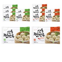 매점만두 전자레인지용 산동 매운 순한찐만두(트레이) 혼합12팩(순한맛6+매운맛6)180g+미니간장 증정., 180g, 12팩