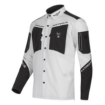 [아티누스] 파워스트레치 셔츠 AD-503 남방, 화이트