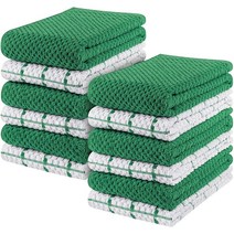 Utopia Towels 주방 타월 [12팩] 38.1 x 63.5cm(15 x 25인치) 100% 링스펀 면 매우 부드럽고 흡수력이 좋은 리넨 접시 타월 티 타월 및 바 타, Grey, 6Pack