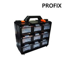 프로픽스 국산 공구함 멀티박스 탈부착 부품함 W-312 12pcs