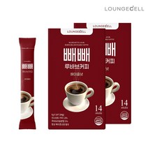 빼빼루바브커피 헤이즐넛향 14포 2박스
