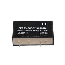 릴레이 핀전용 PCB 5A SSR-DD2205HK 솔리드 스테이트 릴레이 DC-DC, 한개옵션0