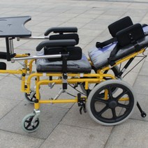 장애 아동 유모차 휠체어 트롤리 시트 조절 브레이크