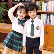 유치원 원복 학원 체크치마 교복 영유 어린이집 복장