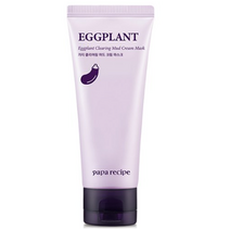 파파레서피 가지 클리어링 머드 크림 마스크 100ml