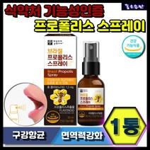 식약처 기능성인증 브라질 프로폴리스 스프레이 환절기건강 유해산소억제 항산화 1통