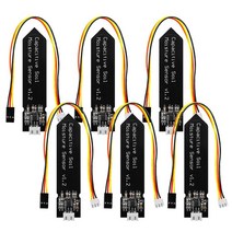 Liyun 토양 수분 센서 습도계 모듈 V1.2 아날로그 정전 용량 Arduino 식물 급수용 상단 6 개 SL1830, 1개