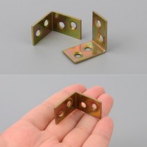 가구 철물 부속 부품 코너 경첩 ㄱ자 꺽쇠 소형 10P