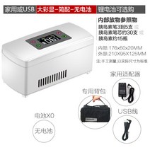 인슐린 냉장고 미니 휴대용 냉동고 항온박스 약국 연구원, 에너지 절약 모델  낮은 - 배터리가 없습니다