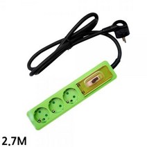 ForU545 멀티탭 멀티콘센트 3구 2.7m 동양 생활 전기용품 미용가전, 상세페이지 참조