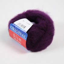 [앵콜스] 슬림 모헤어 (10개사면 1개덤) 얇은실 숄 가디건뜨기, 64 딥퍼플(낱개)