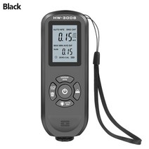 코팅두께게이지 피막두께 게이지 호환 두께 for car bit 3003 car paint thickness tester check scale 표시 미터 테스트 팁 tester, 검은색