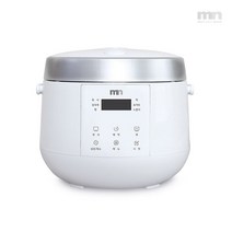 엠엔 3인용 다기능 미니 전기밥솥 화이트 RCN-3TW