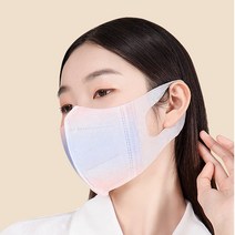 엔템 새부리형 무지개마스크 델탈 컬러 일회용 비말 마스크 10매, 레인보우마스크_오렌지(10매)