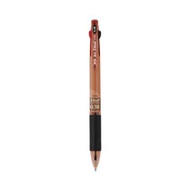 자바펜 제트3볼 0.38mm, 1개입, 브라운