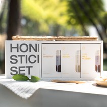 더바른꿀 천연벌꿀 스틱꿀 꿀선물세트 설선물세트 답례품 아카시아꿀 꿀, 아카시아꿀+아카시아꿀+밤꿀+선물용쇼핑백