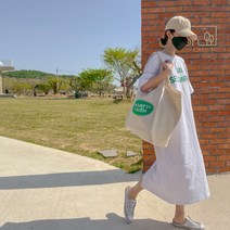 티오케이 / 썬라이즈 쭈리 반팔롱원피스