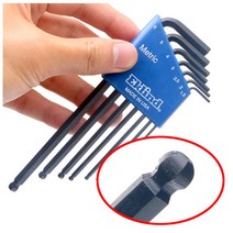 미국 육각 볼렌치 세트 7PCS 볼 L 렌치 셋트 USA mm SET 육각볼렌치세트 렌치세트 볼 포인트 볼렌치세트 육각렌치 렌치셋트 육각렌치세트, 7개