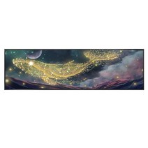 보석십자수 돌고래 DIY 구슬 큐빅 비즈보석십자수, (120X50CM) 도구 키트 세트