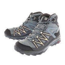 살로몬 SALOMON 여성용 트레킹화 데인트리 미드 고어텍스 L41678500 방수 하이컷 아웃도어 등산