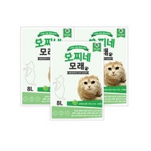 [tofucatlitter] 모찌네 고양이 모래 사과향 8L x 3EA(24L) 18.6kg