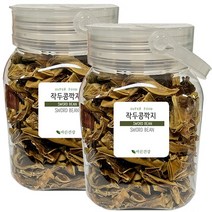 구수하게 볶은 작두콩차 작두콩깍지 차 국내산 100% (작두콩 볶음), 2개, 200g