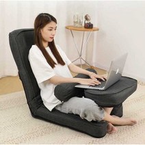 다다미의자 등받이체어 침대 명상 카페 낮은 게으른, B