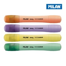 MILAN 밀란 스웨이 파스텔 에디션 형광펜 4색 세트