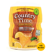 컨츄리타임 레몬에이드 믹스, 30개, 1통, 538g