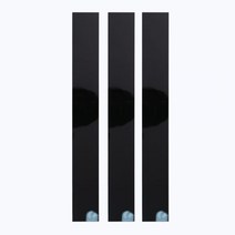막대조각 거울시공 붙이는거울 아크릴거울 바 골드 브론즈 은경 흑경, 블랙 1m x 3cm 5매